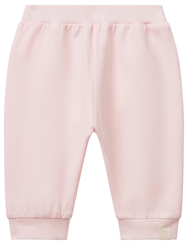 Benetton Pantalone Felpa Unisex Cotone Organico Carbon