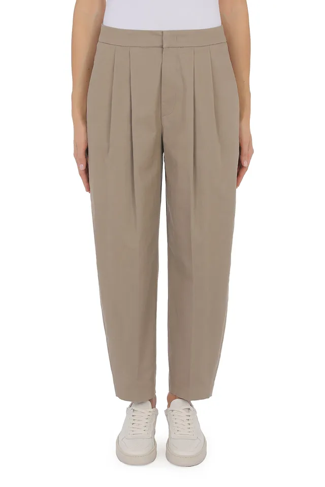 Dondup Sally DP914 Pantalone Donna Naturale Loose