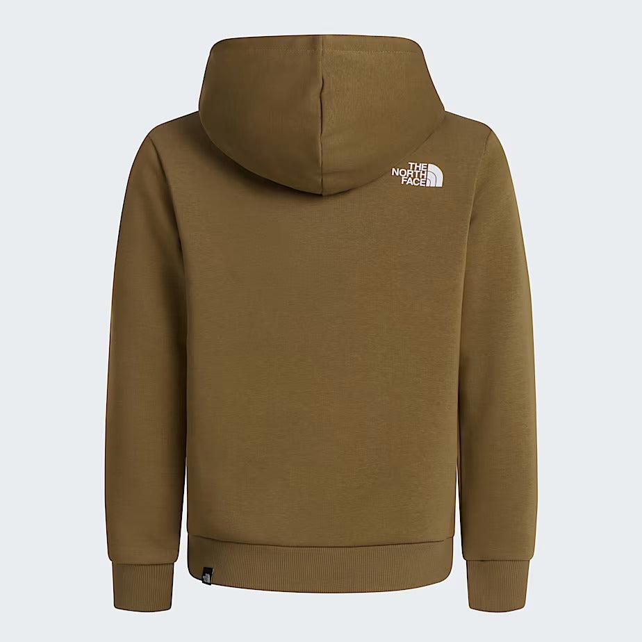 The North Face Simple Dome NF0A8GR4 Felpa Bambina Cedar