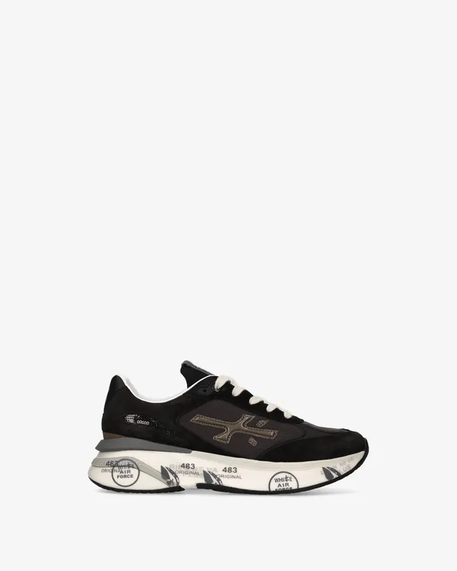 Premiata Moerun D 8304 sneakers donna nero nylon