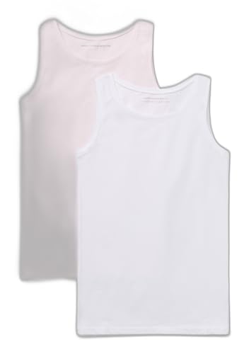 Benetton 3zqm0h406 Canotta Bambina 2 Pezzi Cotone