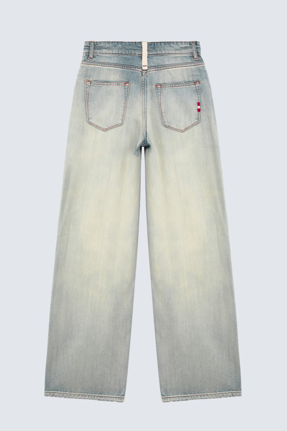 Amish Linda Flow AMD001D7463201 Jeans Blu Relaxed