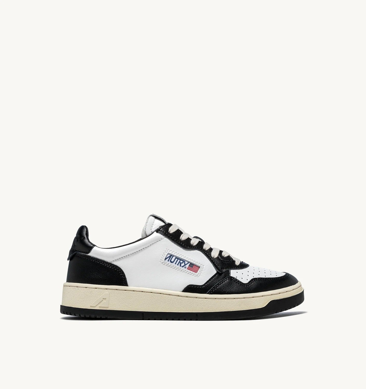 Autry Medalist Low AULM-WB01 Sneakers Uomo Bianco Nero