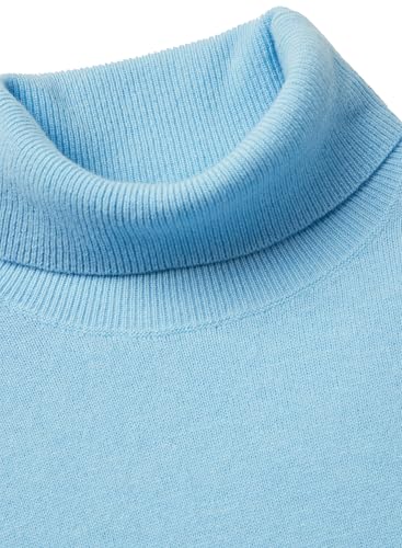 Benetton Maglia Collo Alto Donna Lana Merino Nera