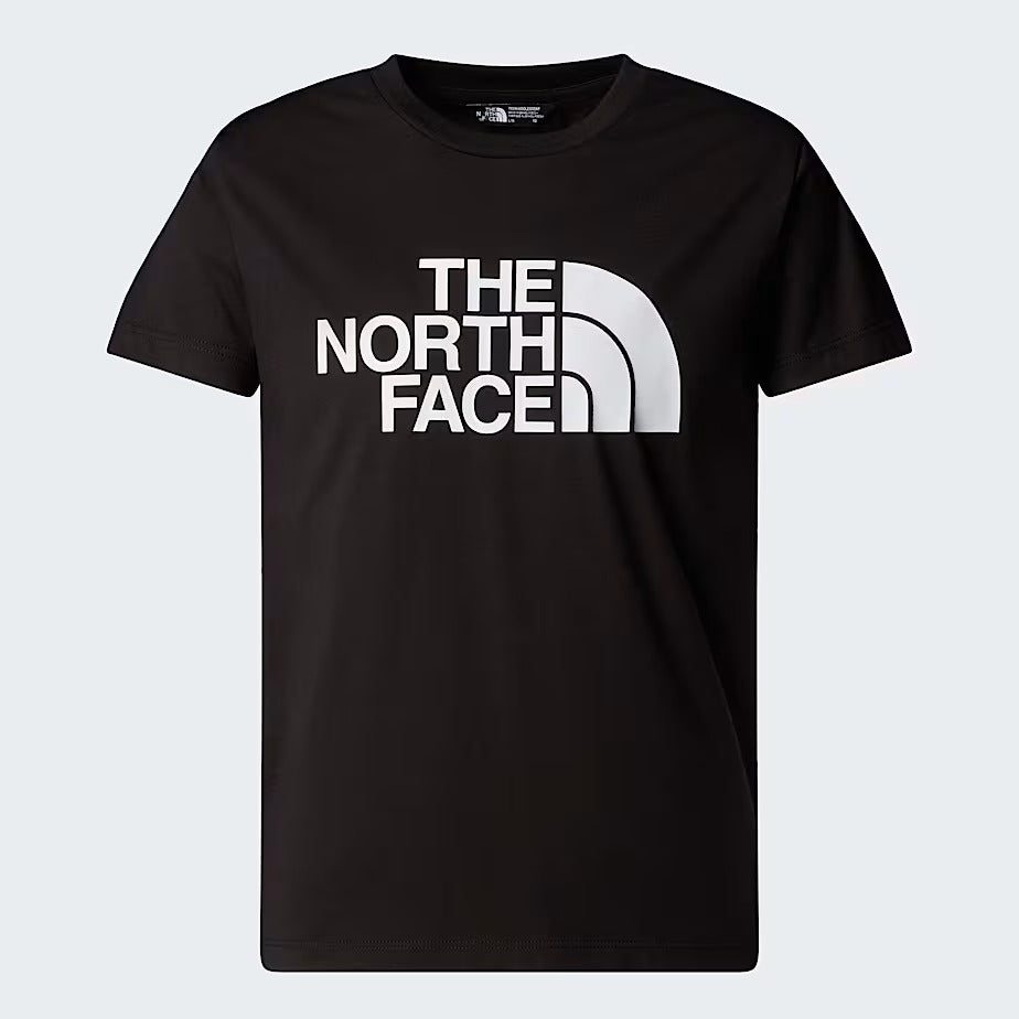 The North Face Easy NF0A8EHG T-Shirt Bambino Nero Cotone