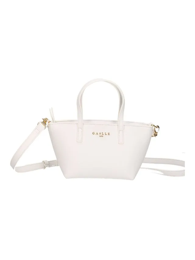 Gaelle Paris Essential GAACW03045 Mini Shopper Bianco