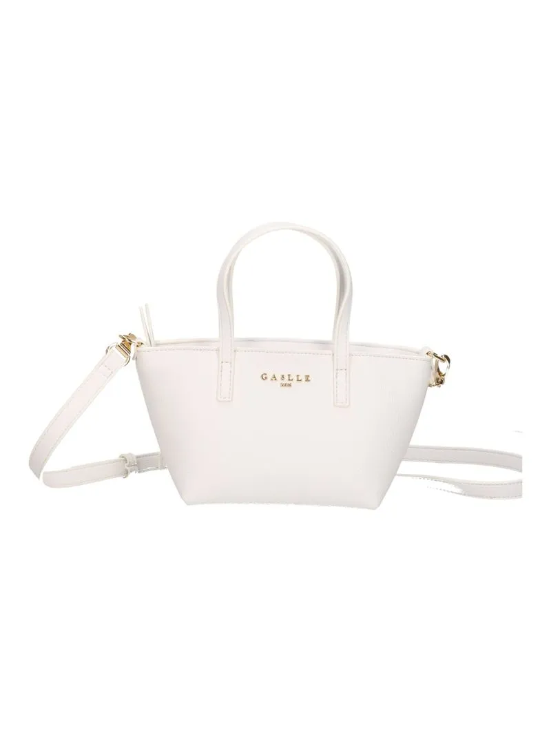 Gaelle Paris Essential GAACW03045 Mini Shopper Bianco