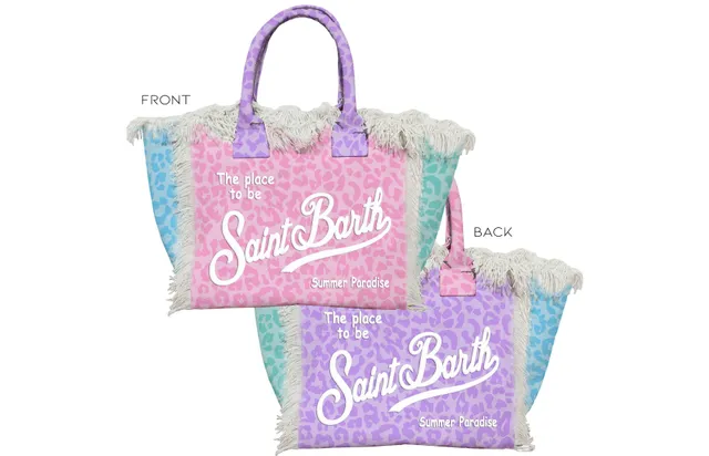 MC2 Saint Barth Vanity Mini 03447L Borsa Leopard Multicolor