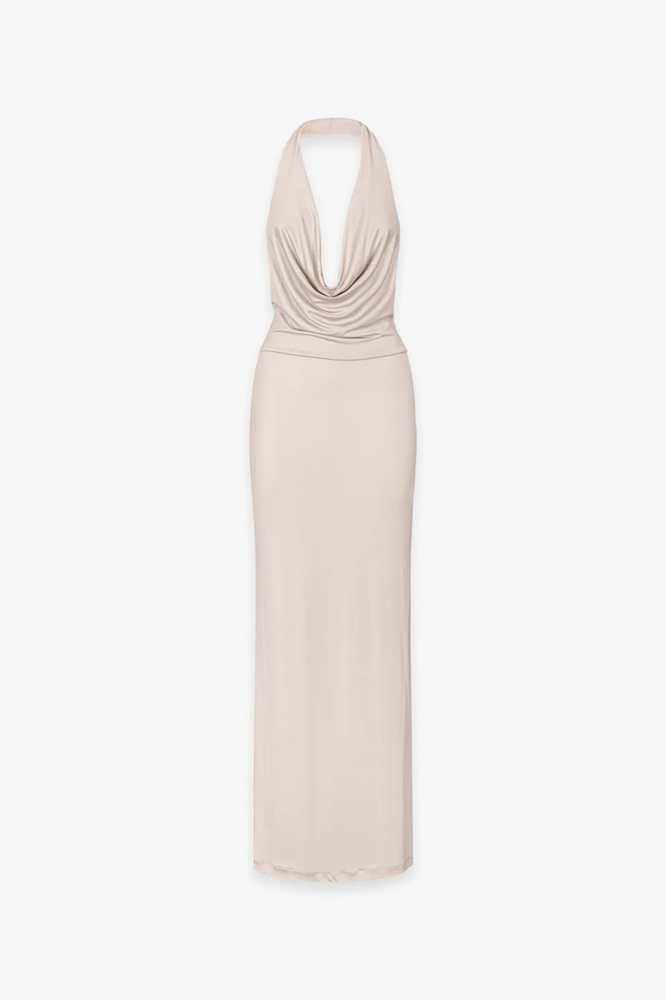 Gaelle Paris Lurex GAABW09943 Abito Lungo Safari
