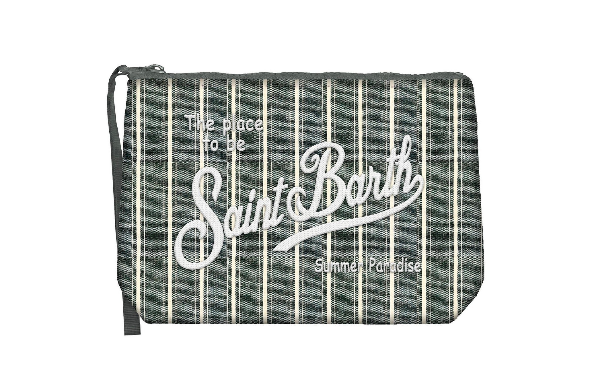 MC2 Saint Barth Aline Cotton 00243L pochette verde
