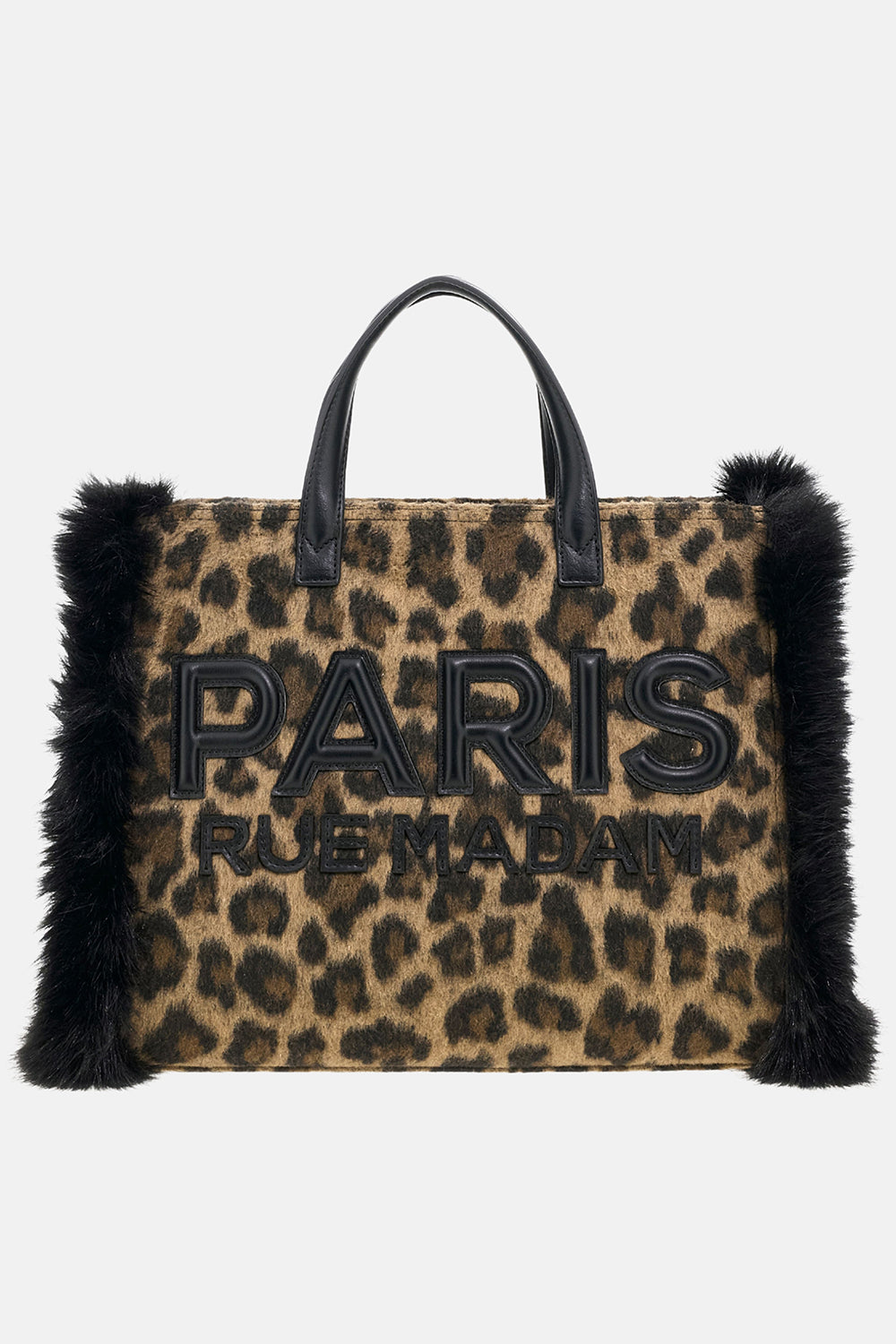 Rue Madam Megeve Tote Borsa Leopard 1630 Animalier