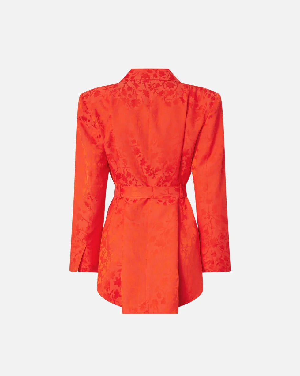 Pinko Castelnovo 106800 A3AN Giacca Kimono Arancio Intenso