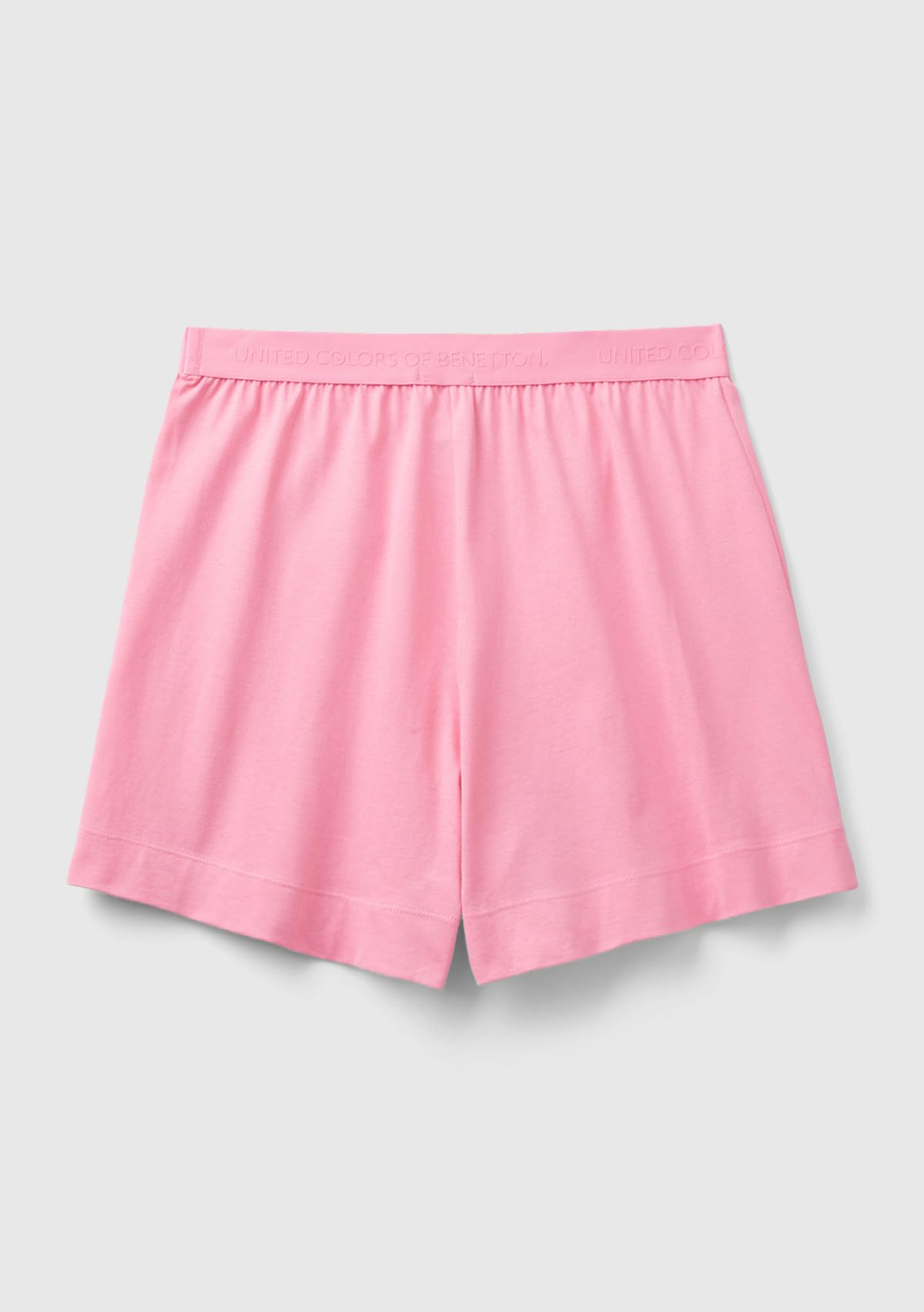 Benetton Short 30963900F Pantaloncino Pigiama Donna Rosa