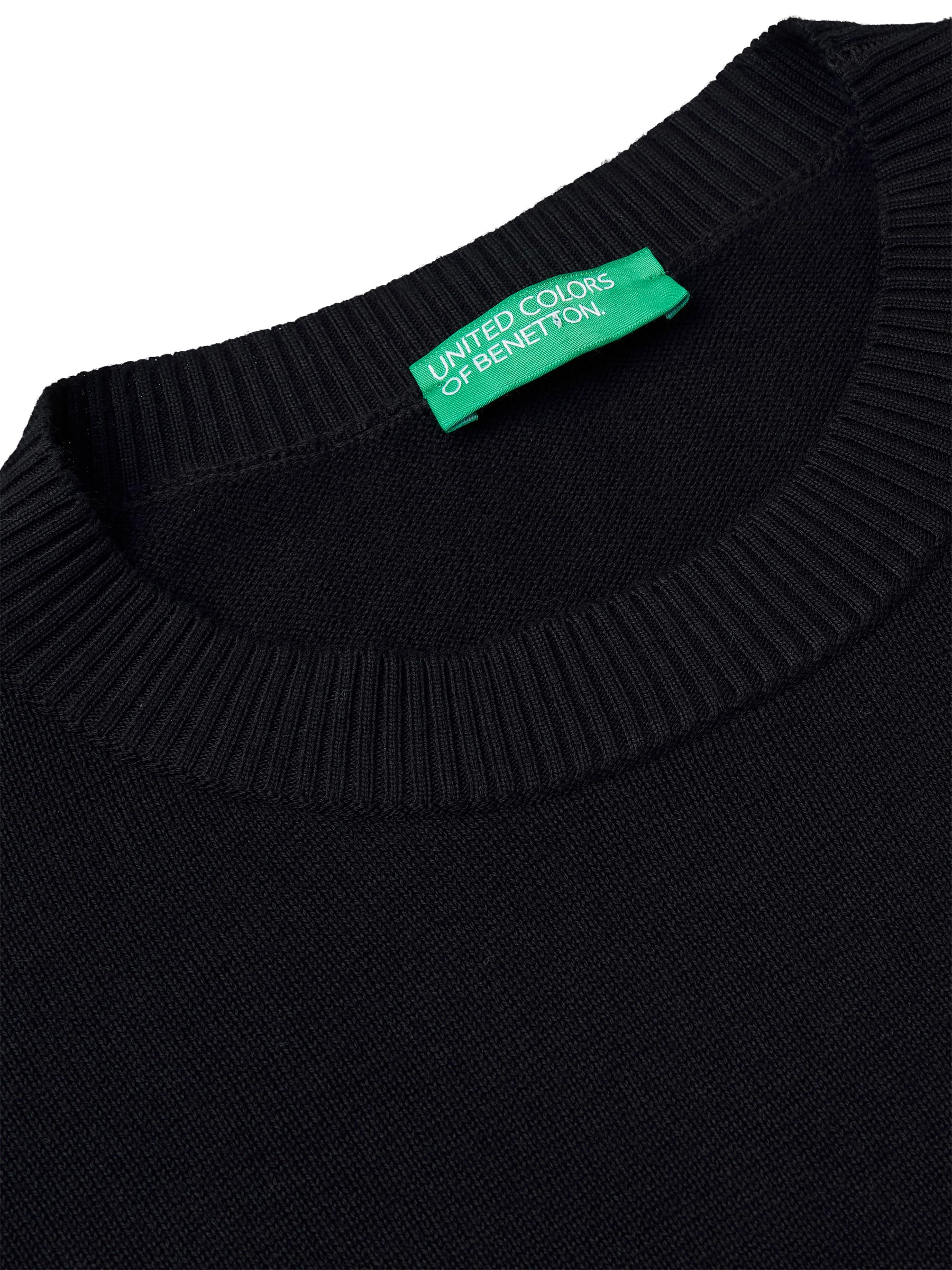 Benetton Maglieria maglione donna girocollo boxy quotidiano