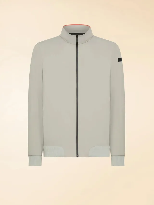 RRD Surflex 26157 felpa uomo white sand full zip
