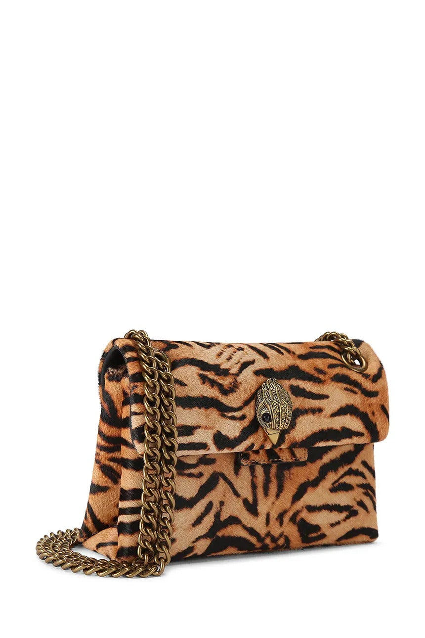 Kurt Geiger Mini Kensington Borsa Donna Camel pelle catena
