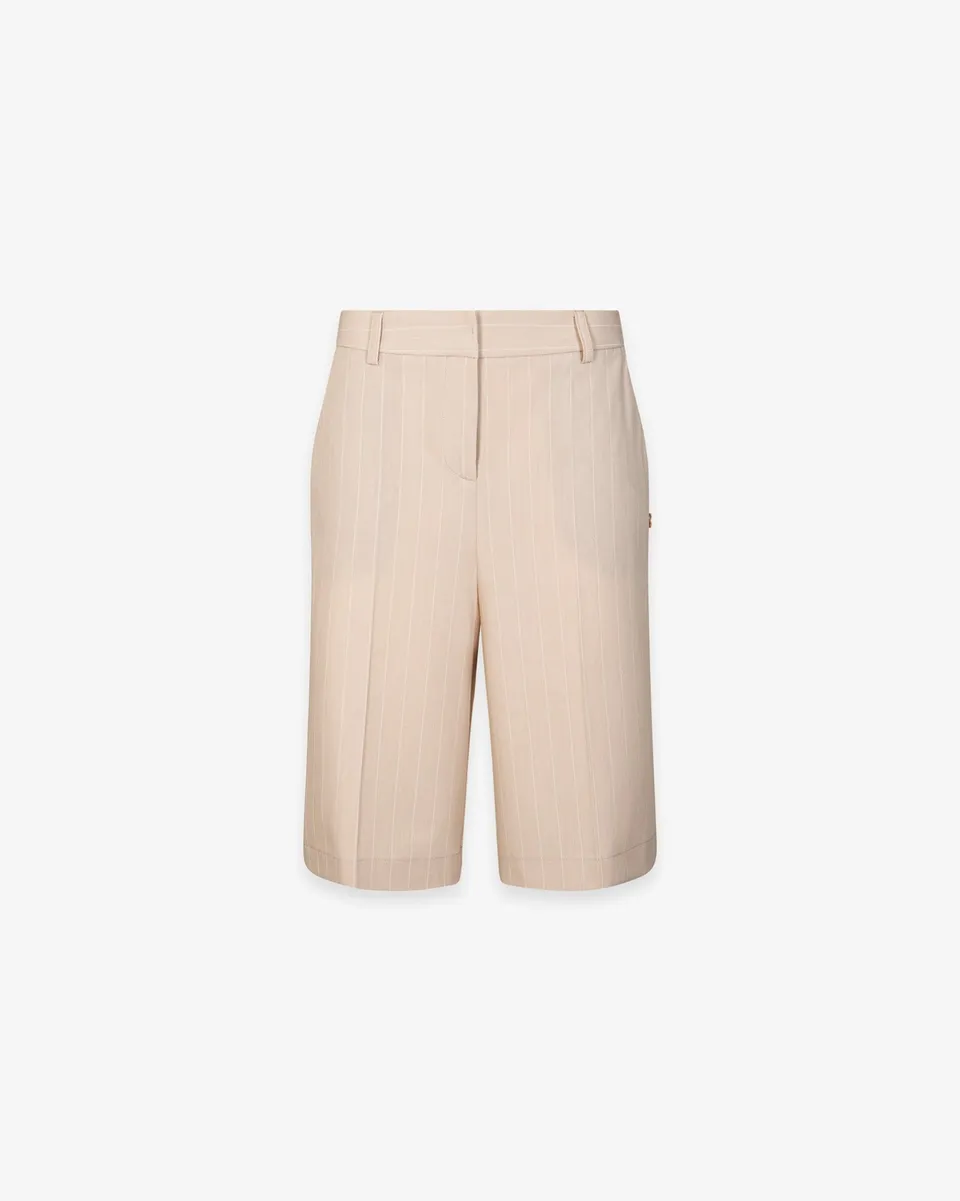 Hinnominate HMABW02569 bermuda donna beige gessato