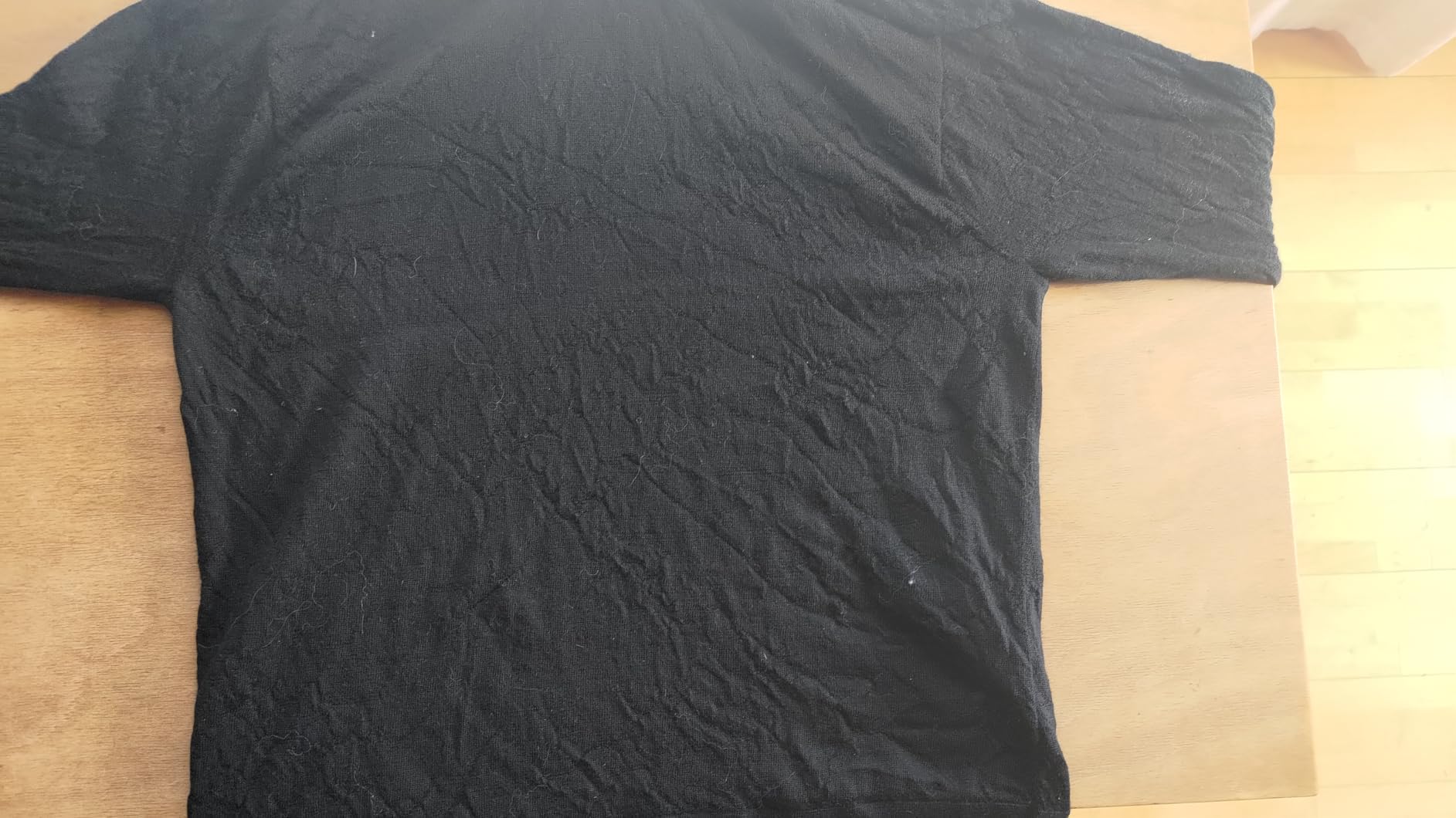 Benetton Maglia Ciclista M/L Dolcevita Lana Merino