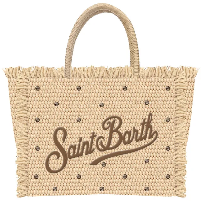 MC2 Saint Barth Vanity Straw 02747L borsa paglia strass