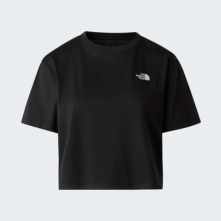 The North Face Evolution Simple Dome Cropped t-shirt donna nero cotone