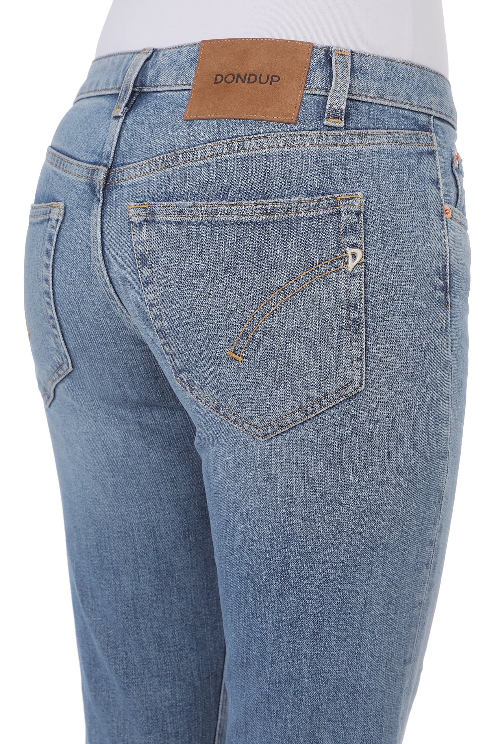 Dondup Coco DP801 DS0406D jeans donna blu chiaro slim