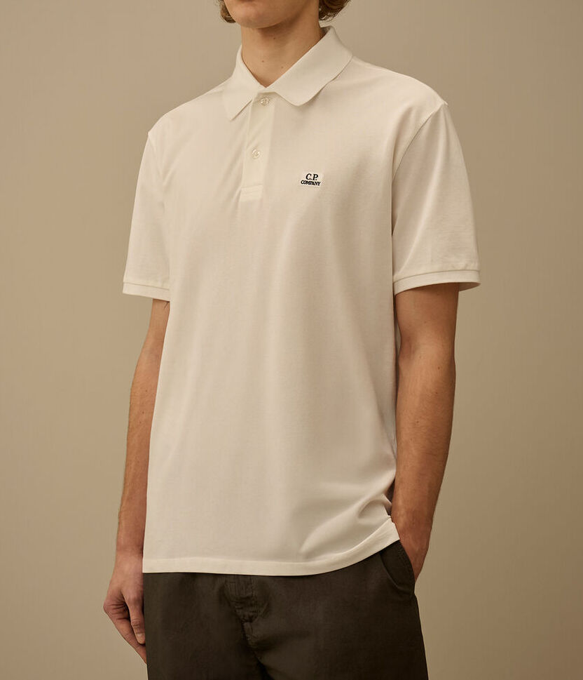 C.P. Company MPL108A polo Gauze White cotone