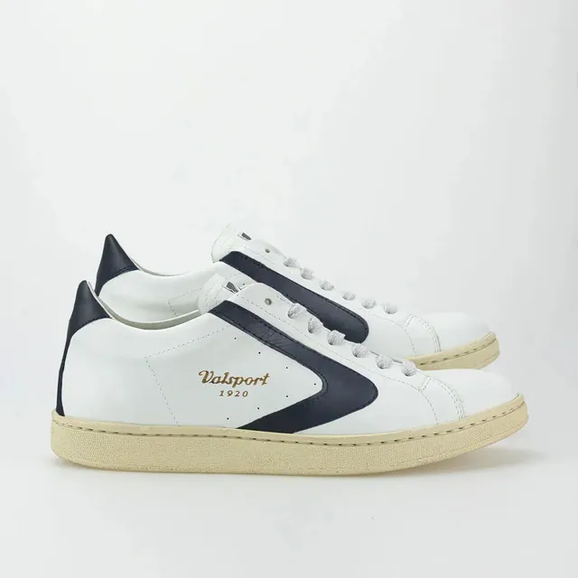 Valsport VT1237M Sneakers Uomo Bianco Blu Pelle