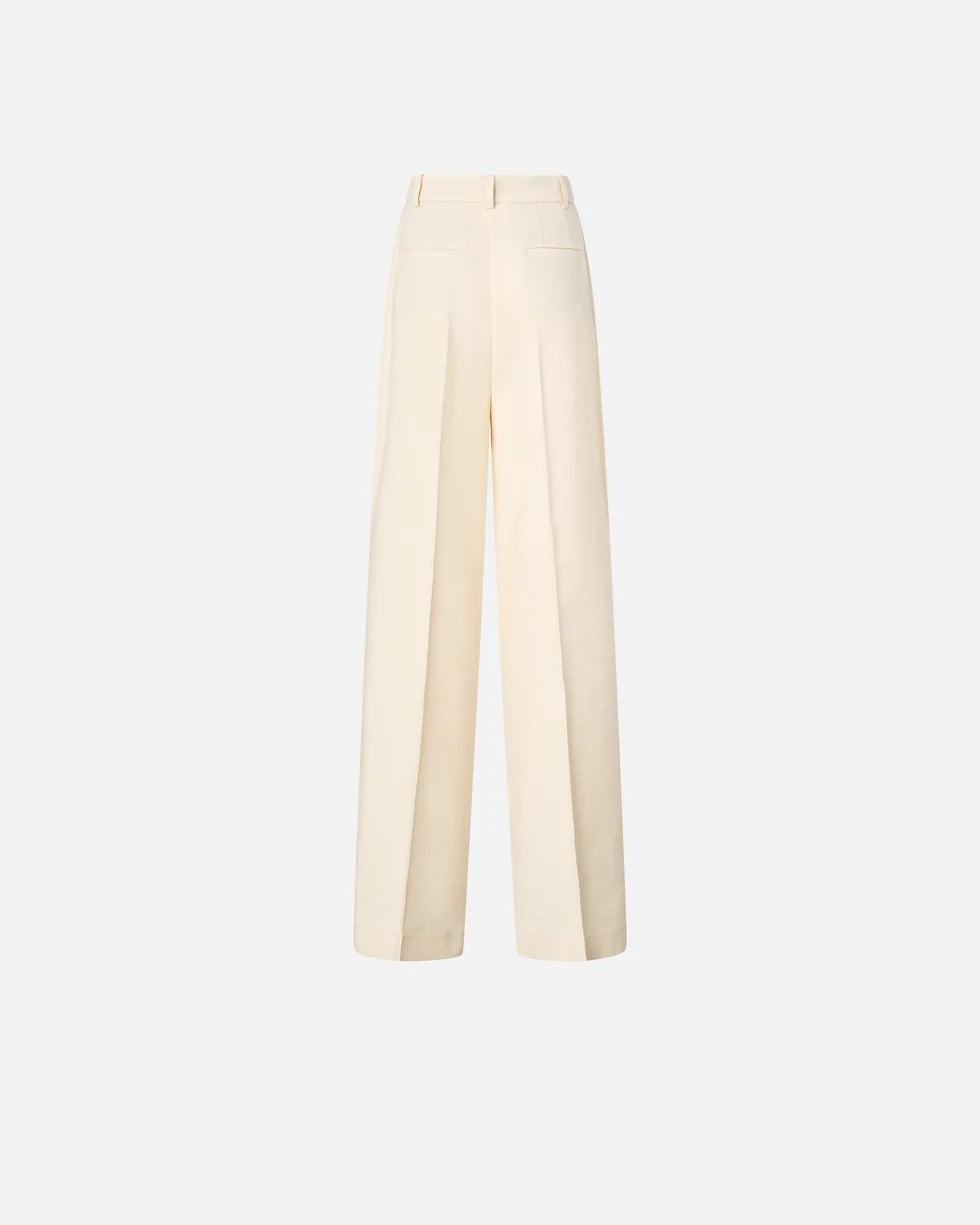 Pinko Brescello 106918 A2W6 pantalone donna bianco crema