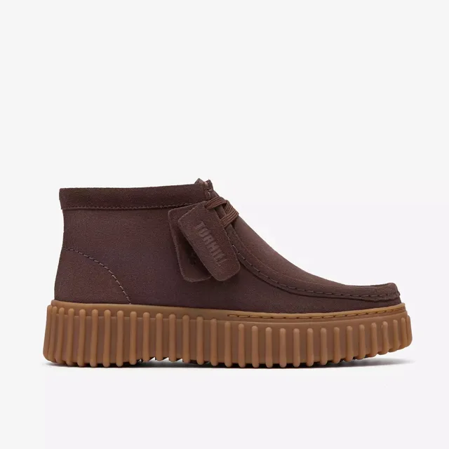 Clarks Torhill Moss 26185345 Scarpa Donna Marrone Scamosciata