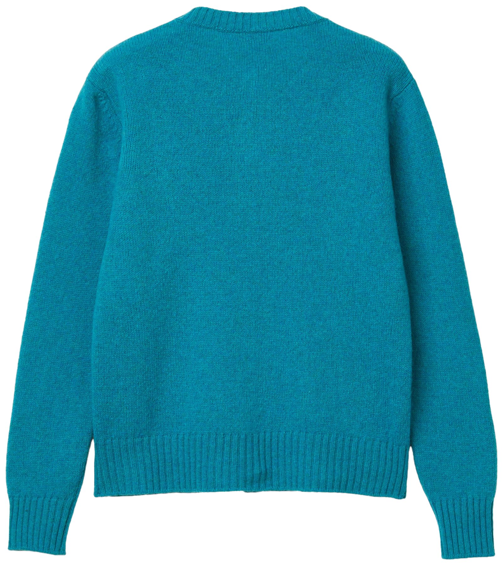 Benetton Maglieria Cardigan Donna Girocollo Regular Tinta Unita