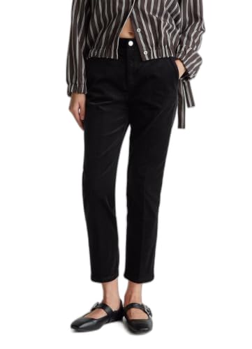 Benetton 4MIQDF07W pantalone donna nero taglia 40