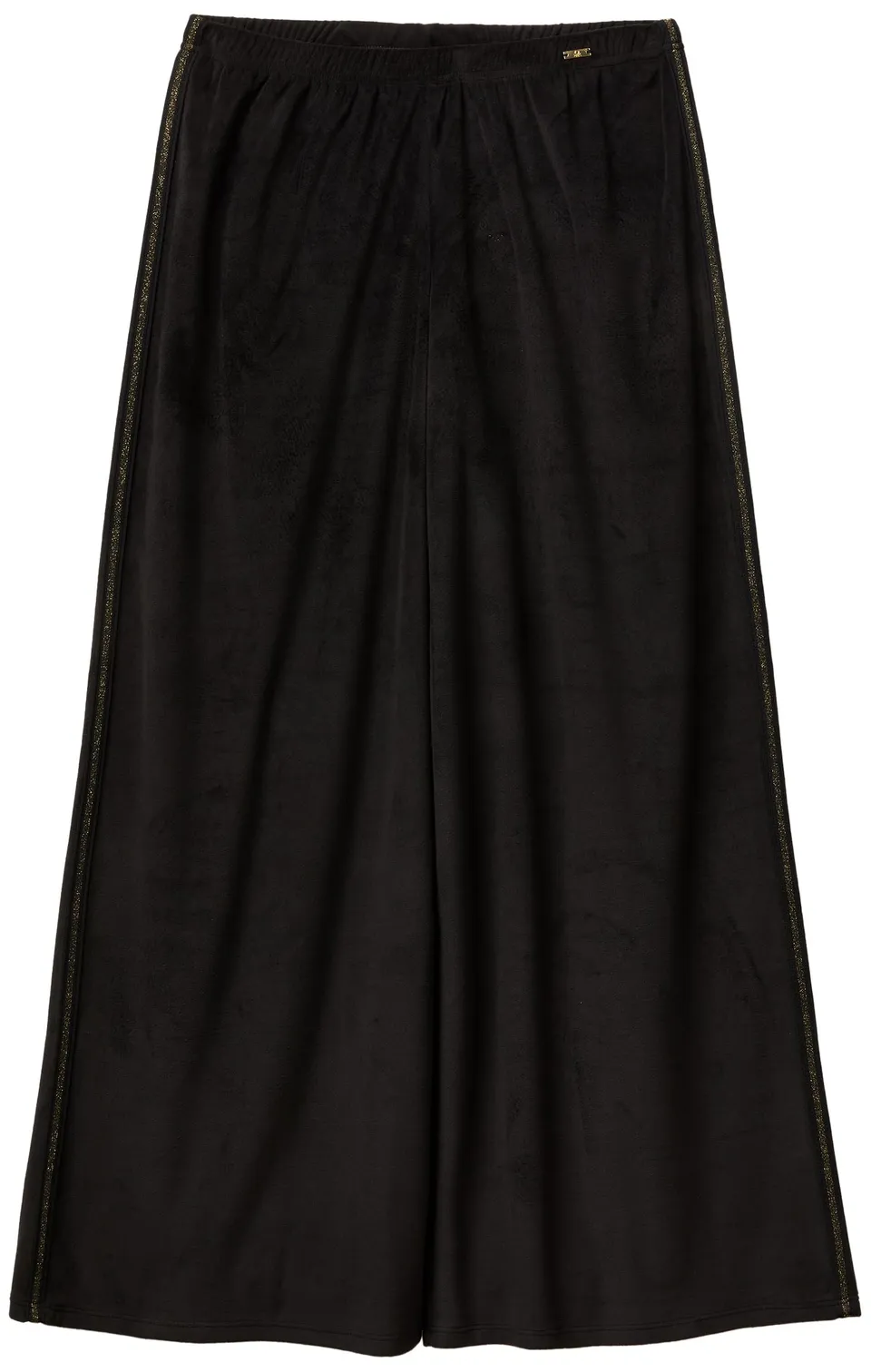 Benetton 3jqa3f04w Pantaloni Donna Nero ciniglia