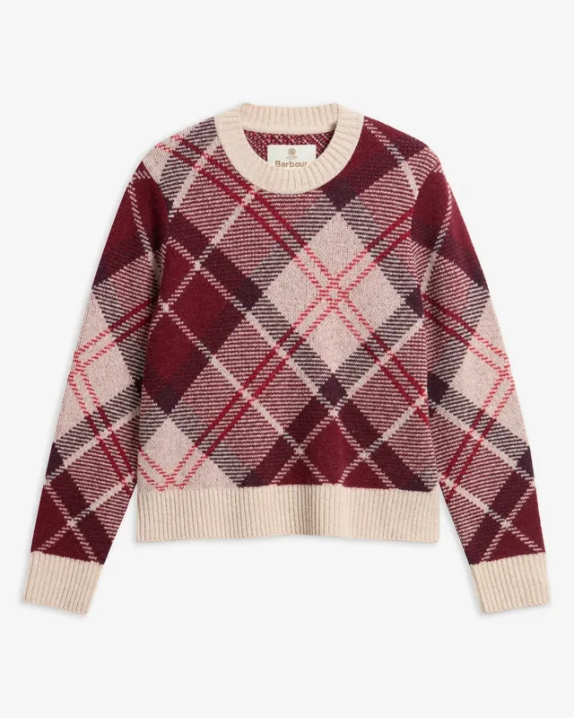 Barbour Stevie LKN1840 Maglione Donna Girocollo Multi