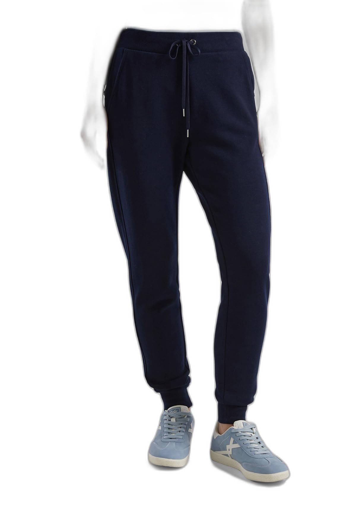Benetton Pantaloni Donna Felpa Nero