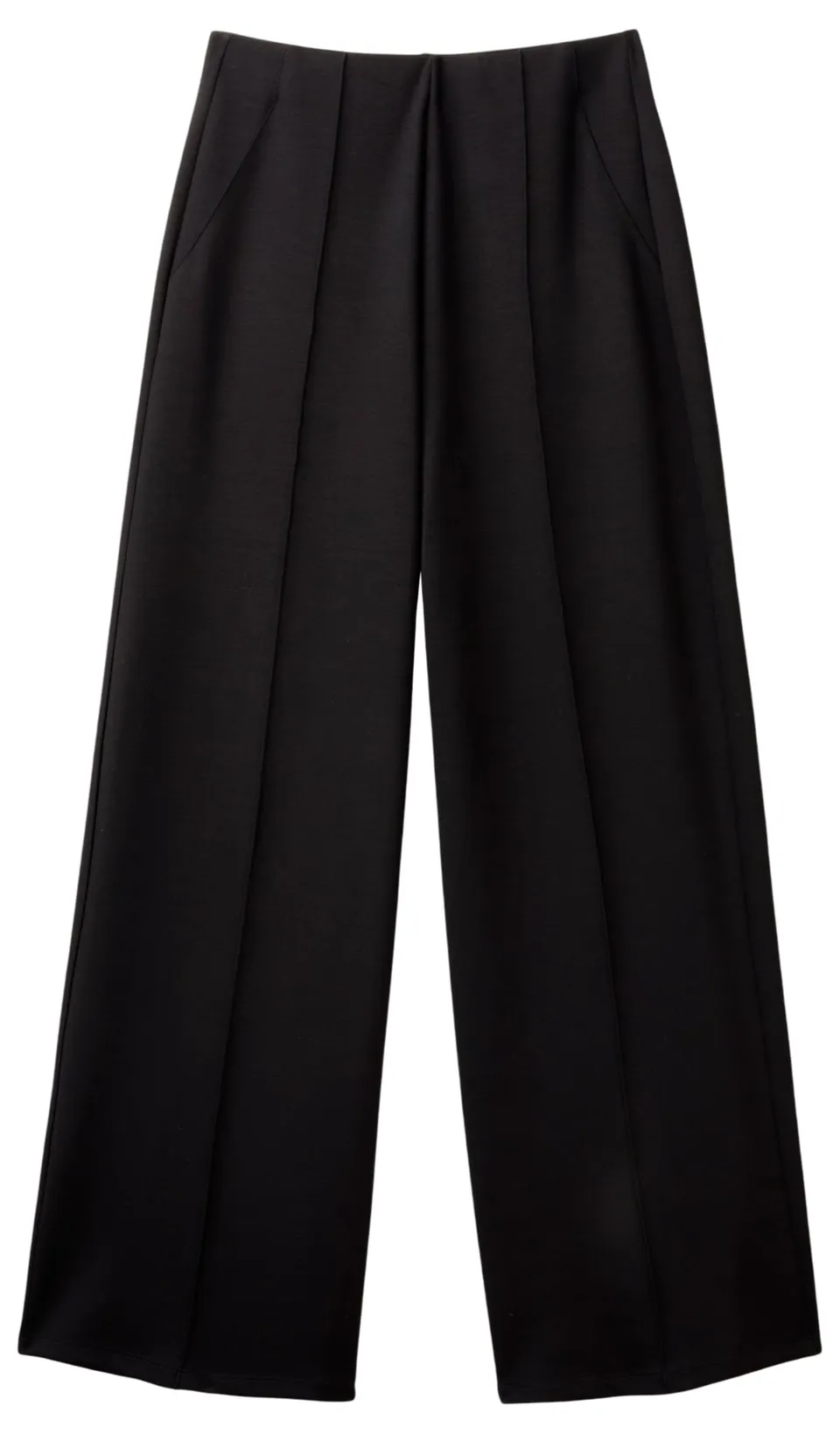 Benetton 38y6df017 Pantaloni Donna Grigio Interlock