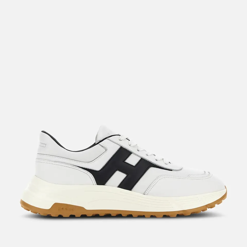 Hogan Hyperlight HXM5630FR30U6 sneakers uomo bianco blu pelle