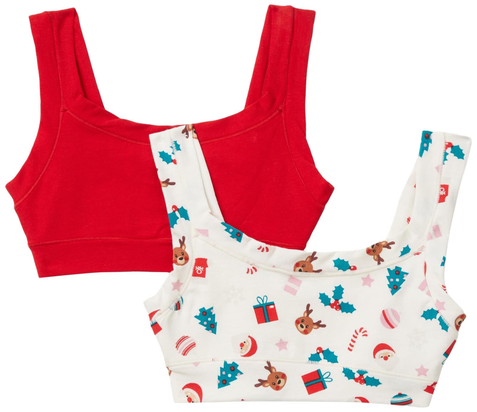 United Colors of Benetton 3LFC0R006 set 2 brassiere cotone 160