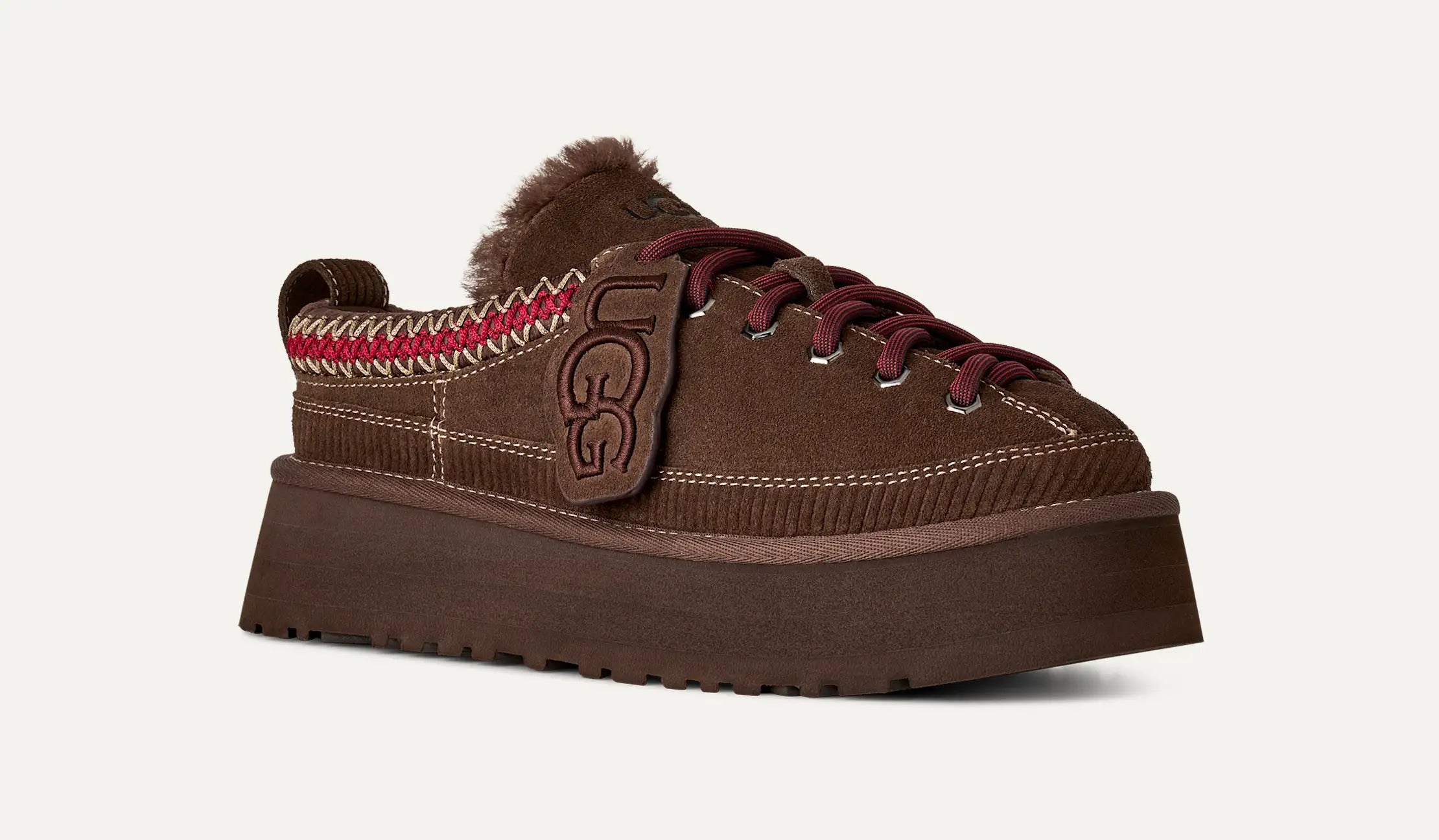 UGG Heritage Lace-Up 1180361 ciabatta Burnt Cedar