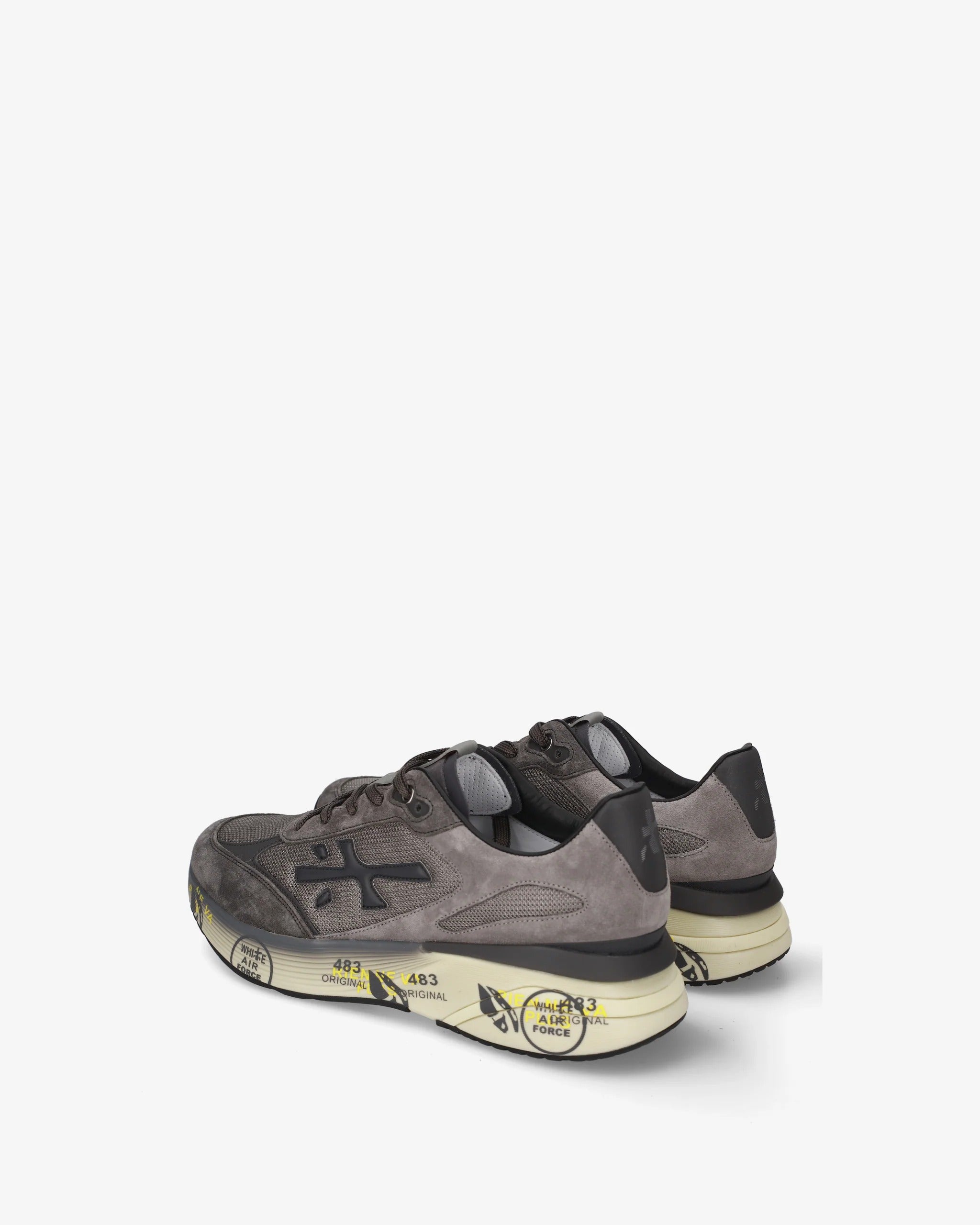 Premiata Moerun 8540 Sneakers Uomo Grigio Nero