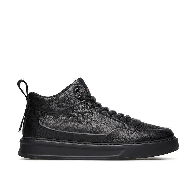 Barracuda Phoenix Mid BU3652 sneaker uomo nera pelle