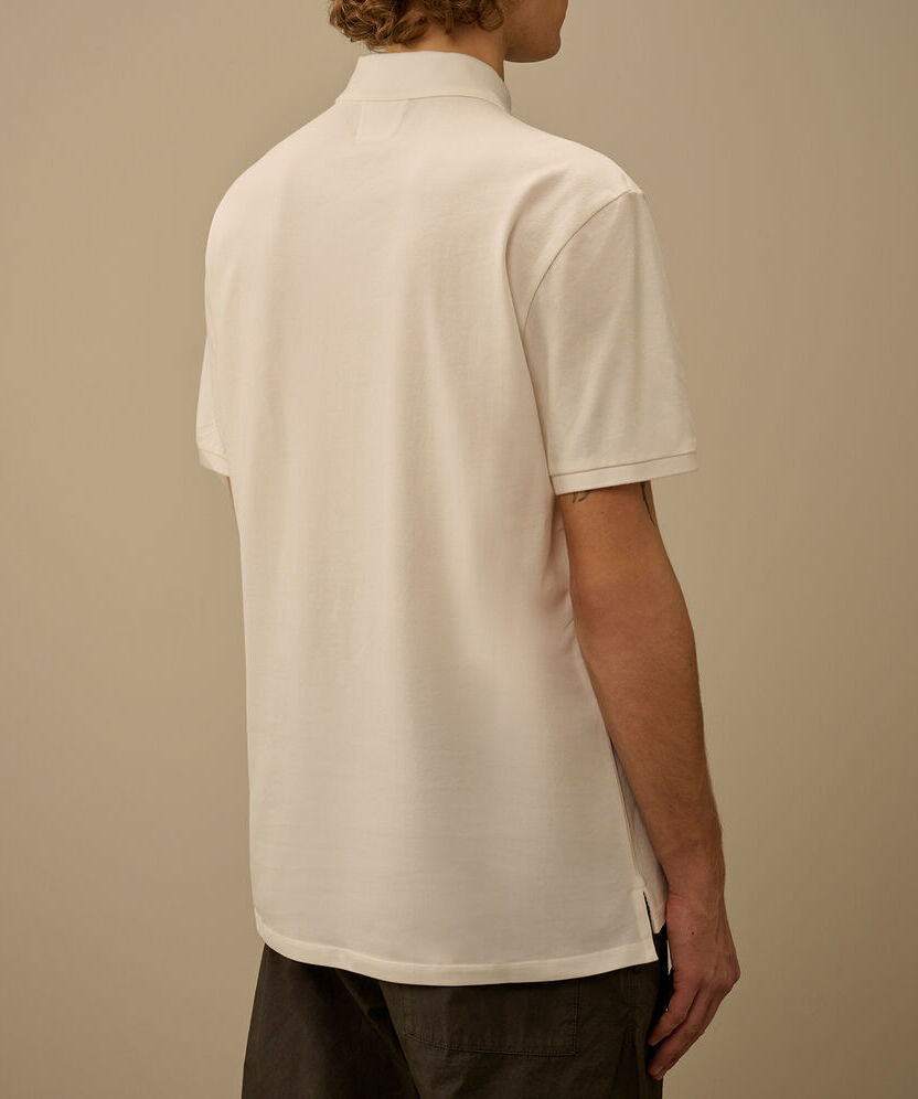 C.P. Company MPL108A polo Gauze White cotone