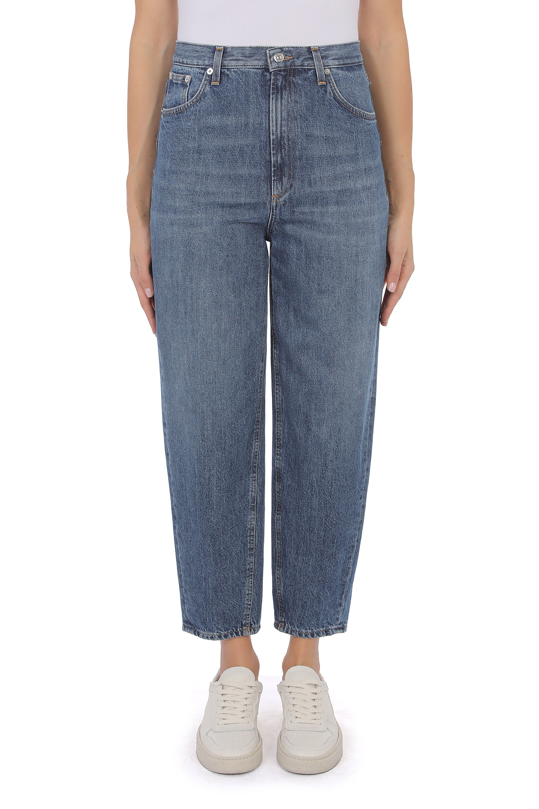 Dondup Bessie DP784 DFE338D Jeans Donna Blu Loose
