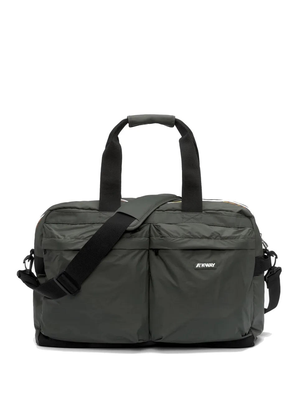 K-Way Ardelu K2134WW borsone green blackish nylon