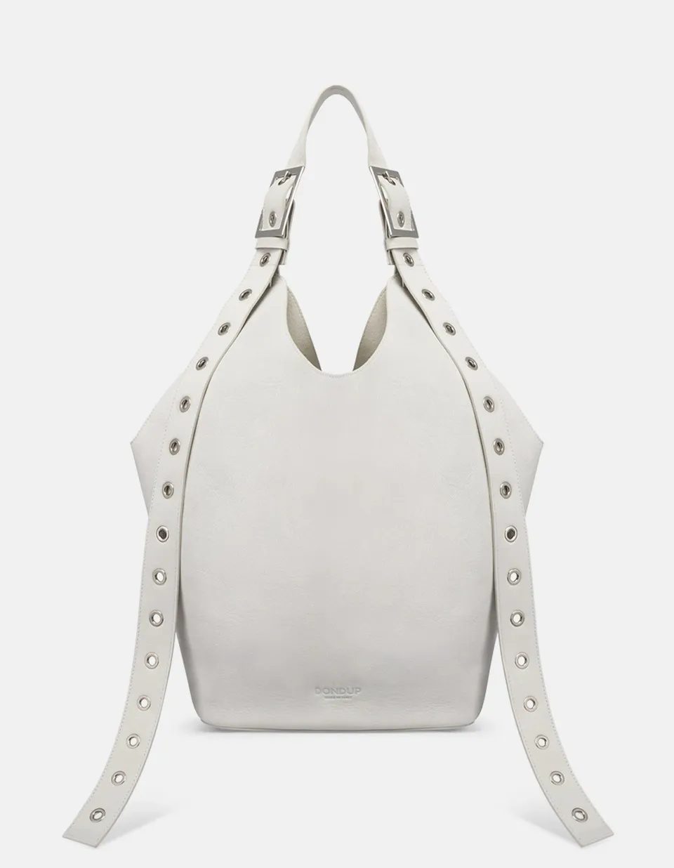 DONDUP Big Hobo WB306 borsa donna Alabastro pelle