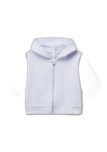 Benetton Felpa Neonato Zip Cappuccio Cotone Taglia 62
