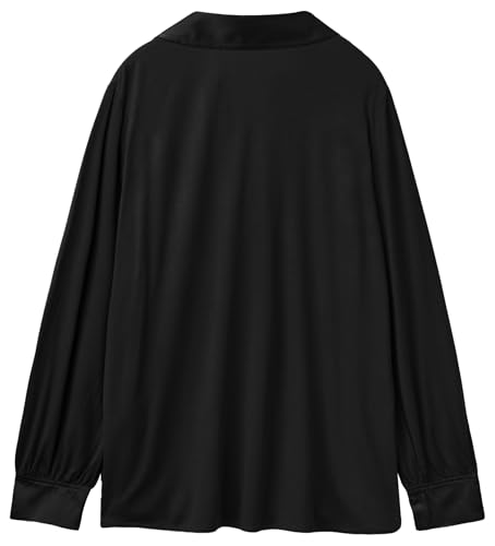 Benetton Parte Superiore Pigiama Donna Maglia Modal Seta