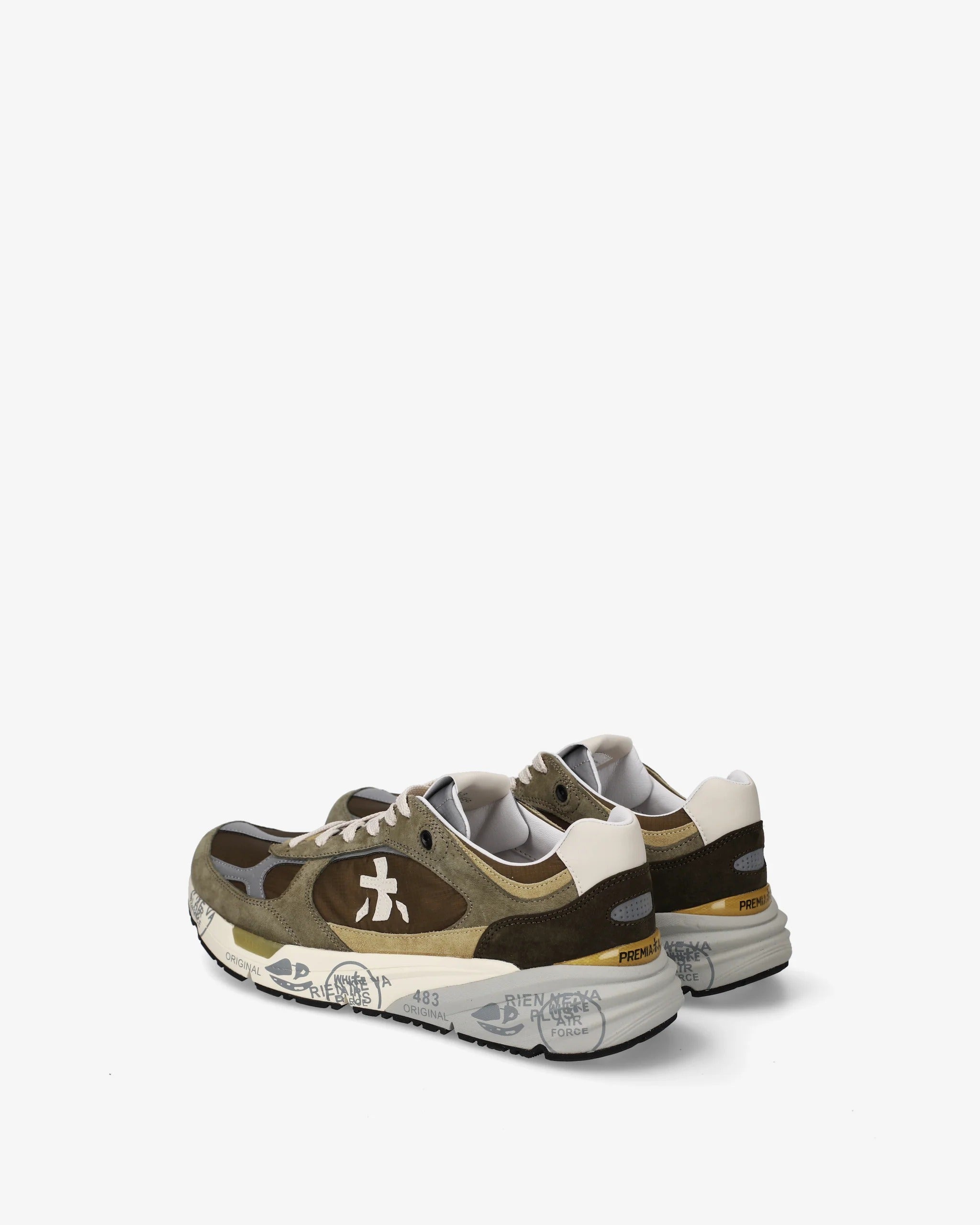 Premiata Mase 8022 Sneaker uomo marrone grigio
