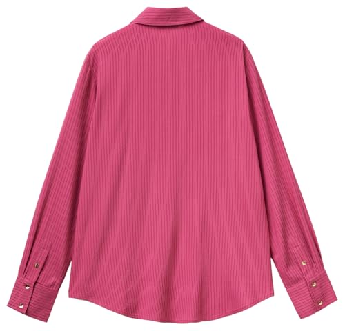 United Colors of Benetton 5x0vdq0dc Camicia Donna Rosa XS