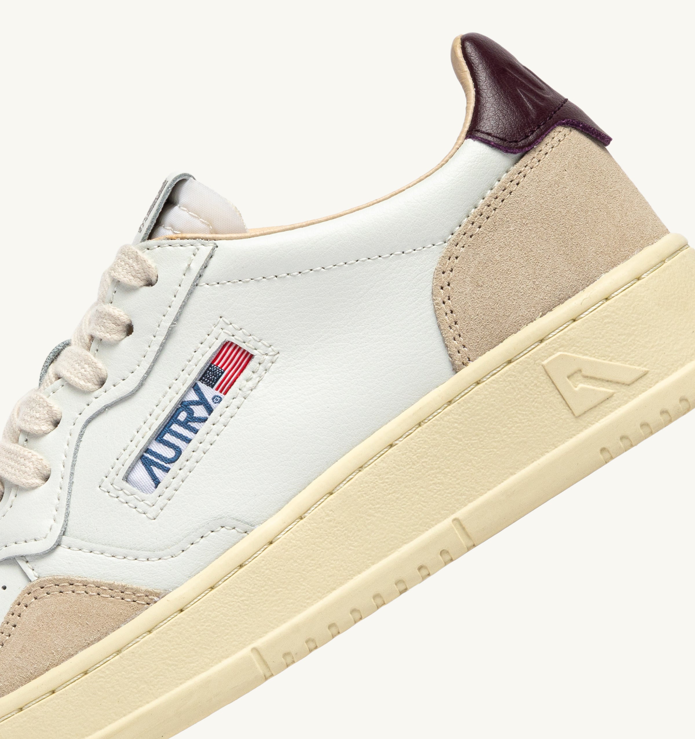 Autry Medalist Low AULW-LS18 Sneakers Bianche Beige