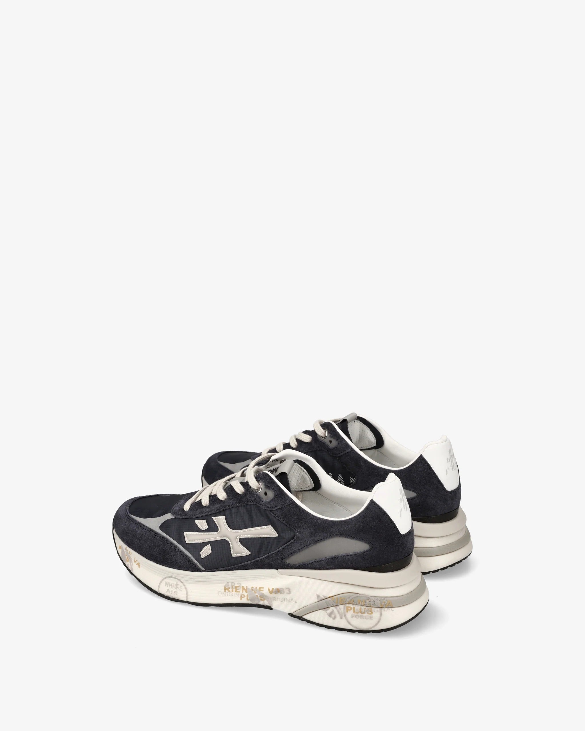 Premiata Moerun 7306 sneaker uomo blu bianco nylon